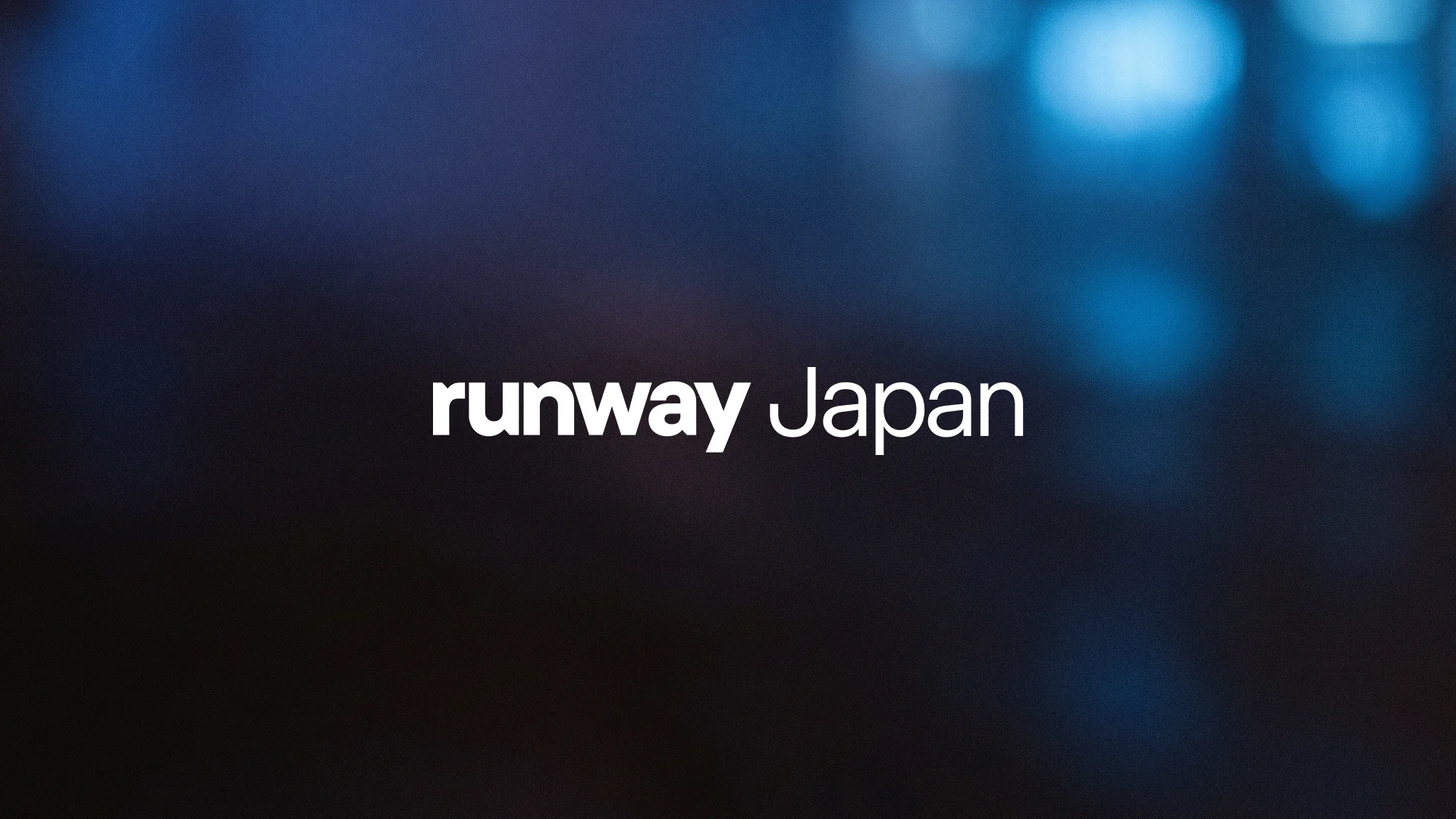 Runway Japan Poster