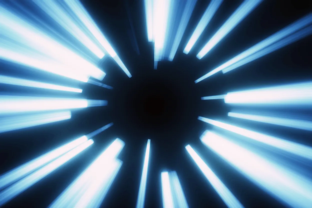 Abstract Light Streaks